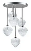 Moderní závěsné svítidlo ELA05Crystal