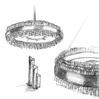 Designové svítidlo ELH001