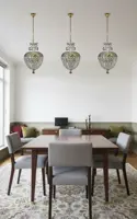Závěsné svítidlo křišťálové L302CLN