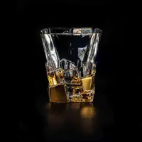 Sklenice na rum sada 2 ks BG25107zlato