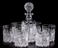 Křištálový whisky set JKS008