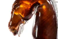 Skleněná figurka - kůň JA/KUHV/HN