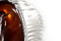 Skleněná figurka - kůň JA/KUHV/HN