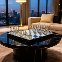 Šachy skleněné Recko025 Šachy skleněné Recko025