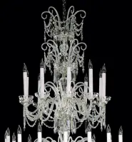 Velký skleněný lustr EL6185003 - detail 