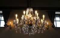 Mosazný luxusní lustr EL8501201PT*