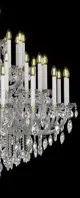 Křišťálový luxusní lustr EL1016401ELPB