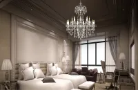 Lustr křišťálový luxusní EL1282404PB