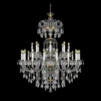 Lustr křišťálový luxusní EL1282404PB