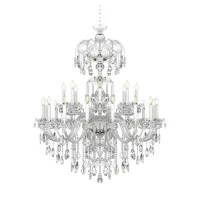 Lustr křišťálový luxusní EL1282404PB