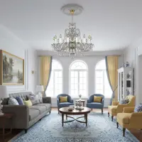 Lustr křišťálový luxusní EL1381601PB Lustr křišťálový luxusní EL1381601PB