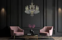 Křišťálový luxusní lustr EL6781203ABT