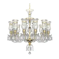 Křišťálový luxusní lustr EL6781203ABT