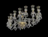 Lustr křišťálový luxusní EL6781603ABTOVAL