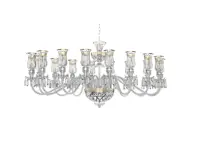 Lustr křišťálový luxusní EL6781603ABTOVAL