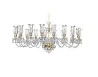 Křišťálový luxusní lustr EL6781603TOVAL