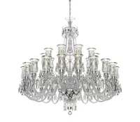 Křišťálový luxusní lustr EL67820+1003T