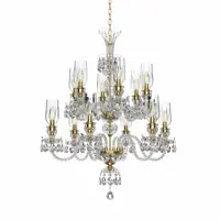 Křišťálový luxusní lustr EL6786+602AB3T