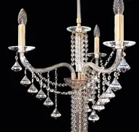 Křišťálová stolní lampa ES215307