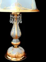 Křišťálová stolní lampa ES531303sirm