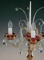 Křišťálová stolní lampa ES542337