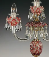 Křišťálová stolní lampa ES601317
