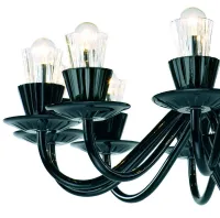 Lustr moderní Preciosa Humprecht 6 Black