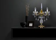 Lampa stolní mosazná S310CLN