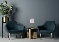 Stolní lampa mosazná S319