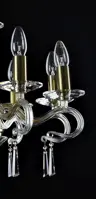 LUSTR KŘIŠŤÁLOVÝ LW504080100G - detail svíčky 