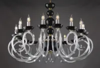 Lustr křišťálový černý EL4211600BLACK