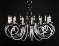 Lustr křišťálový černý EL4211600BLACK