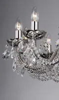 Lustr křišťálový LLCH12-COATED-CRYSTAL-NBNSNi