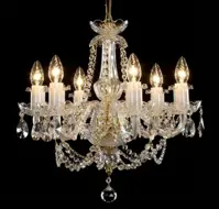 Křišťálový lustr AL028K