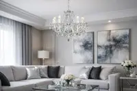 Křišťálový lustr EL1001001ACPB