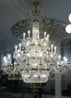 Křišťálový luxusní lustr L16034CE