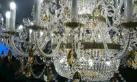 Křišťálový luxusní lustr L16034CE