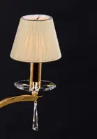 Stolní lampa LLCH03S BRASS BEIGE