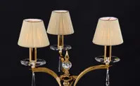 Stolní lampa LLCH03S BRASS BEIGE
