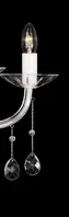 Lustr skleněný hladký LB40500658P505 - detail svíčky 