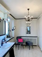 Lustr křišťálový černý TX852084006 Lustr křišťálový černý TX852084006