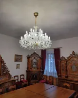 Lustr luxusní křišťálový EL1072801PB