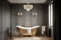 Lustr mosazný s ověsy L374CLN