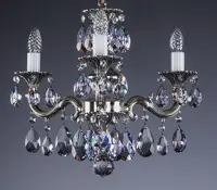 Lustr mosazný s ověsy L345CLN
