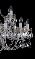 Tradiční křišťálový lustr L134CE - detail svíčky 