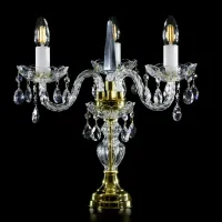 Stolní lampa křišťálová S09032CE