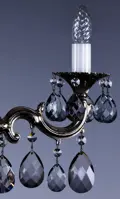 Stolní lampa s barevnými ověsy S350B