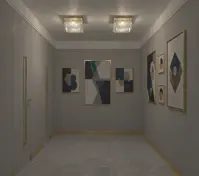 Stropní svítidlo hranaté TX321000804