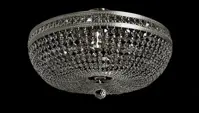 Stropní svítidlo košové LW0141202000G - stříbrný 