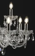 LUSTR KŘIŠŤÁLOVÝ EL4151202PB - detail svíčky 
